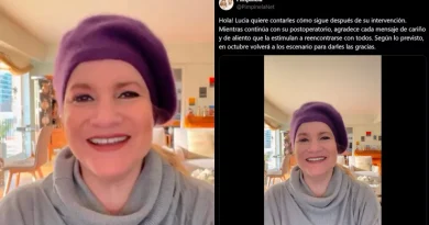 Lucia Galán publicó un video tras su operación: “Hubo una complicación”